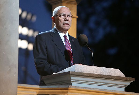 Colin Powell blamed Hillary Clinton&amp;#039;s &amp;quot;people&amp;quot; for &amp;quot;trying to pin&amp;quot; Clinton&amp;#039;s use of a personal email server on him.