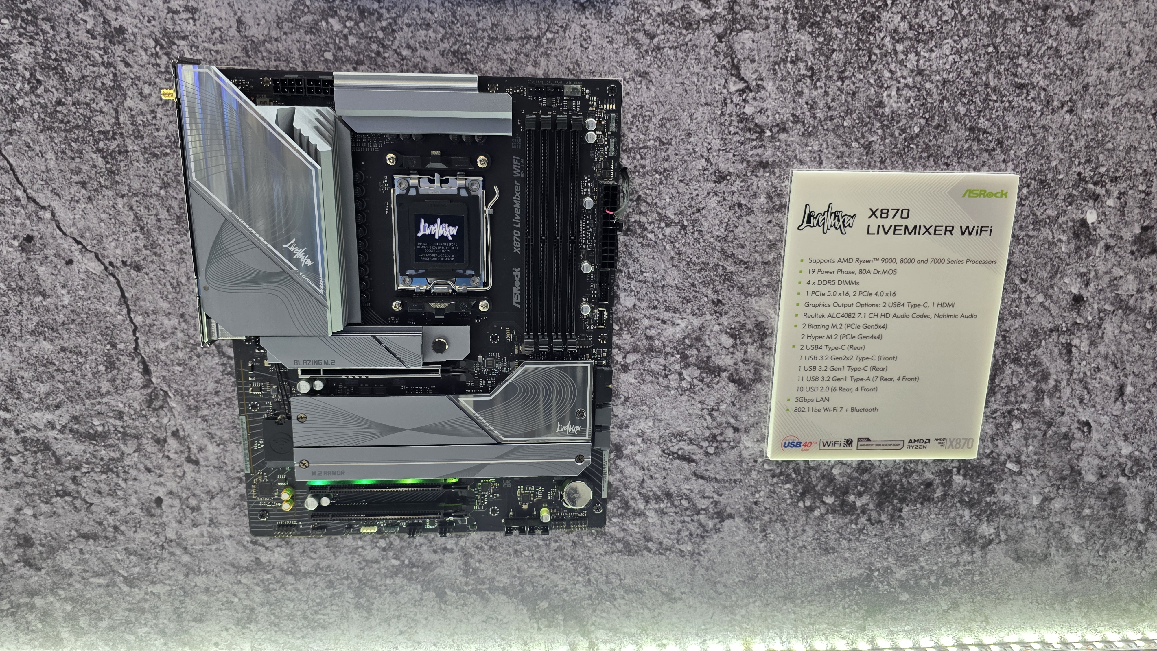 ASRock X870 LiveMixer WiFi