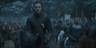 Jon Snow in "Battle of the Bastards" on Game of Thrones