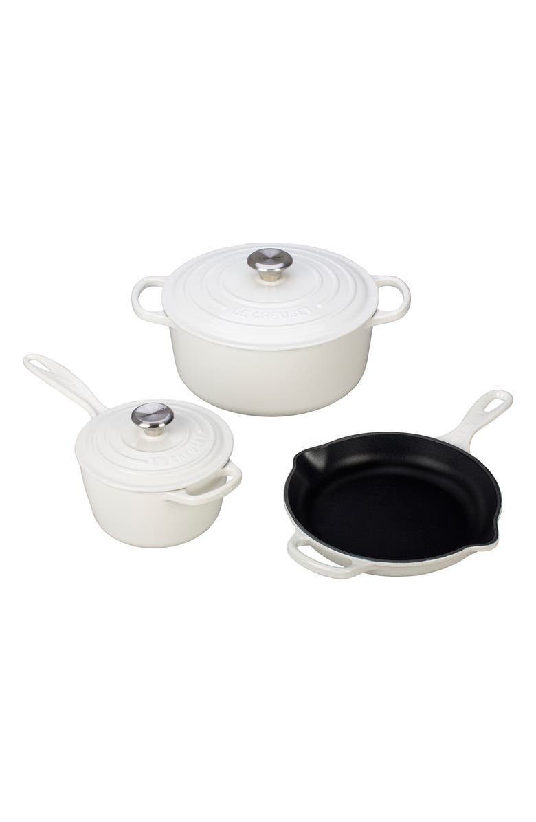 5-Piece Signature Enameled Cast Iron Cookware Set