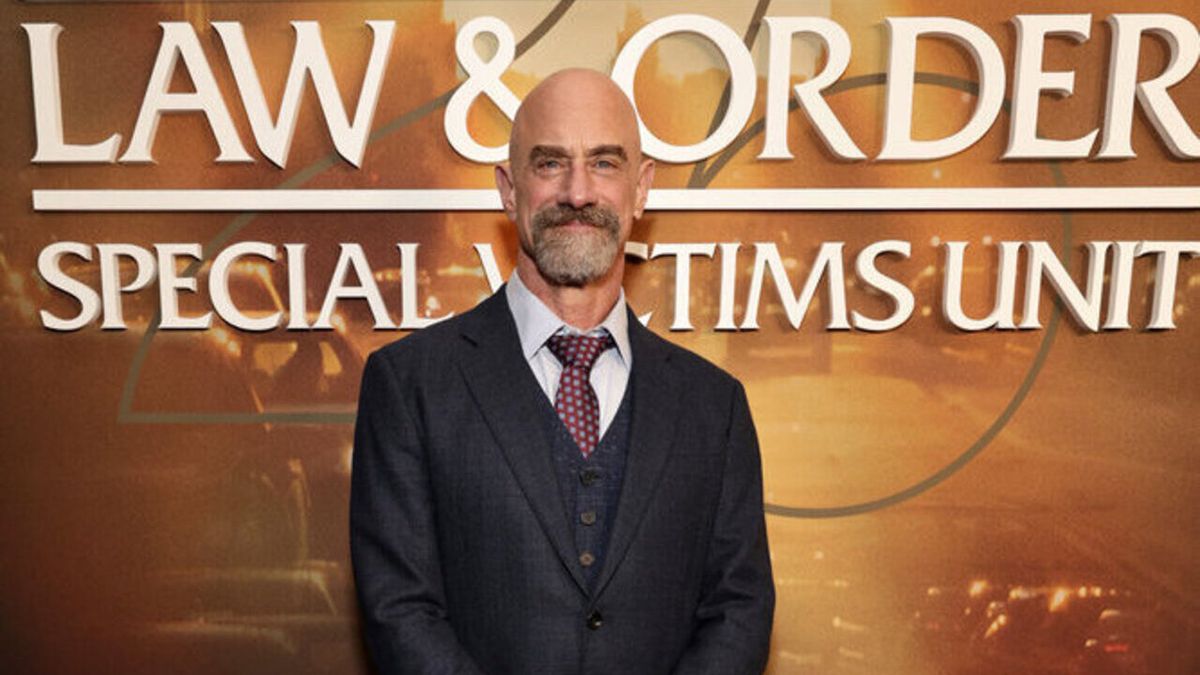 Christopher Meloni at Law &amp; Order: SVU&#039;s 25th Anniversary party