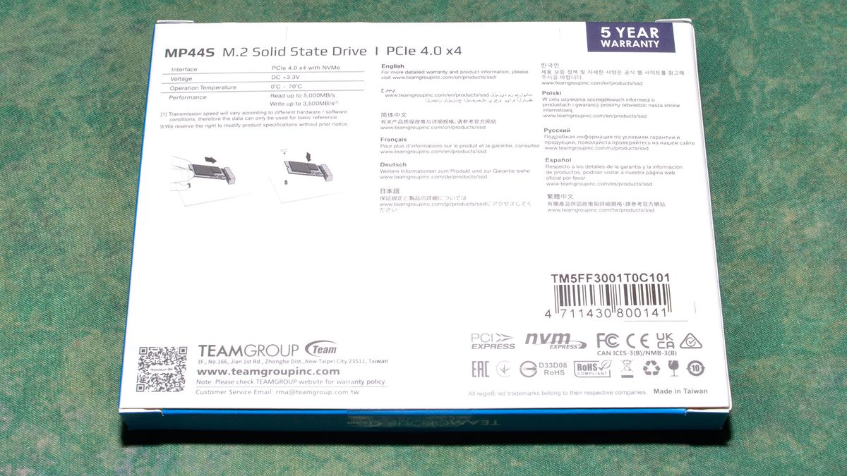 Team MP44S SSD