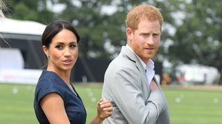 windsor, england july 26 embargoed for publication in uk newspapers until 24 hours after create date and time meghan, duchess of sussex and prince harry, duke of sussex attend the sentebale isps handa polo cup at the royal county of berkshire polo club on july 26, 2018 in windsor, england photo by karwai tangwireimage