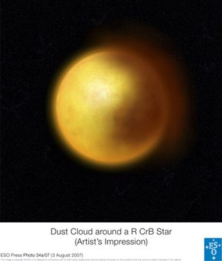 Dust Cloud Sheds Light on Stellar Brightness Phenomenon