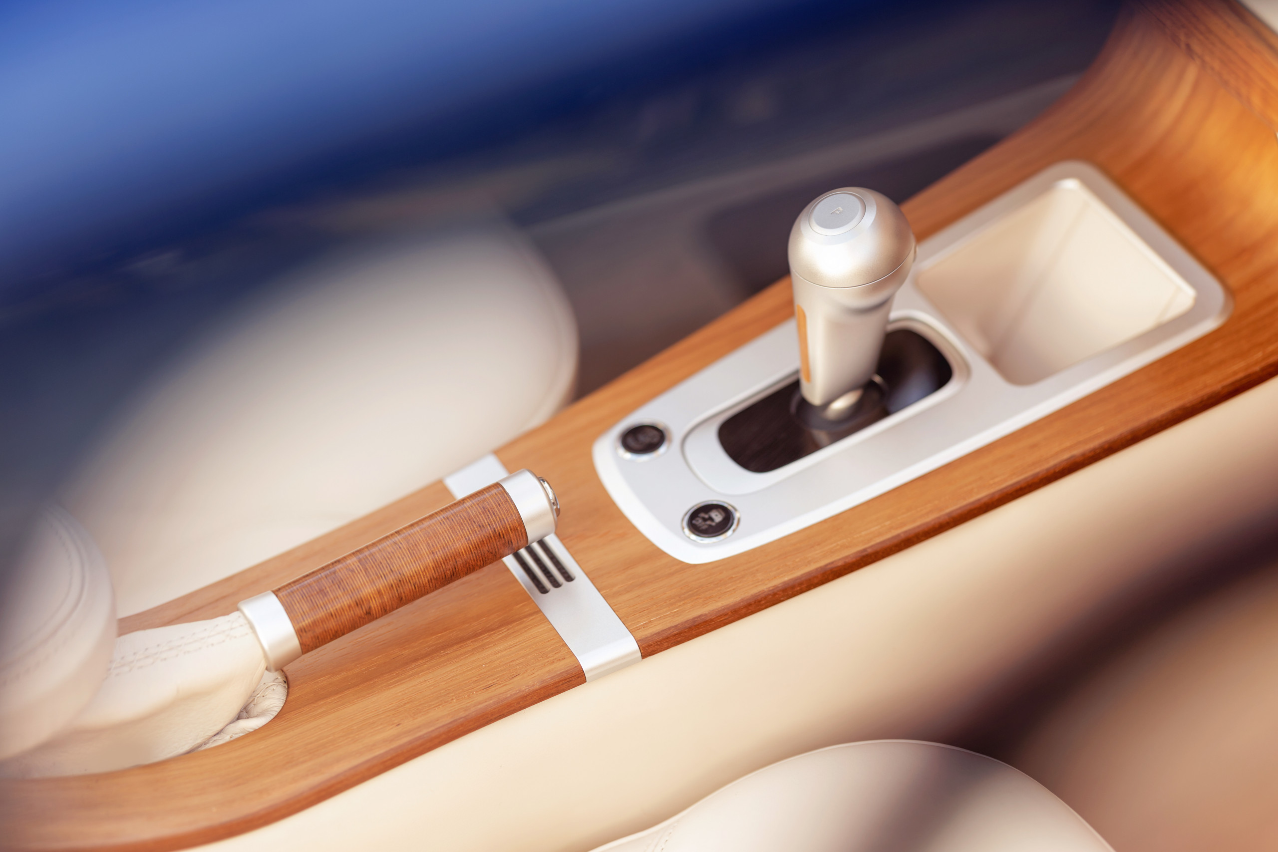 Morgan now has its own bespoke aluminium gear selector