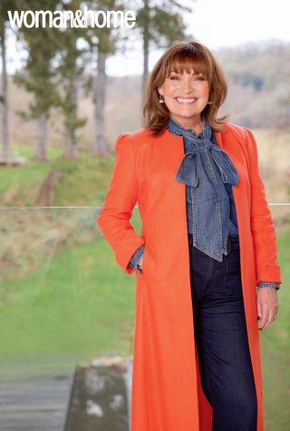 Lorraine Kelly for the woman&home April 2025 cover