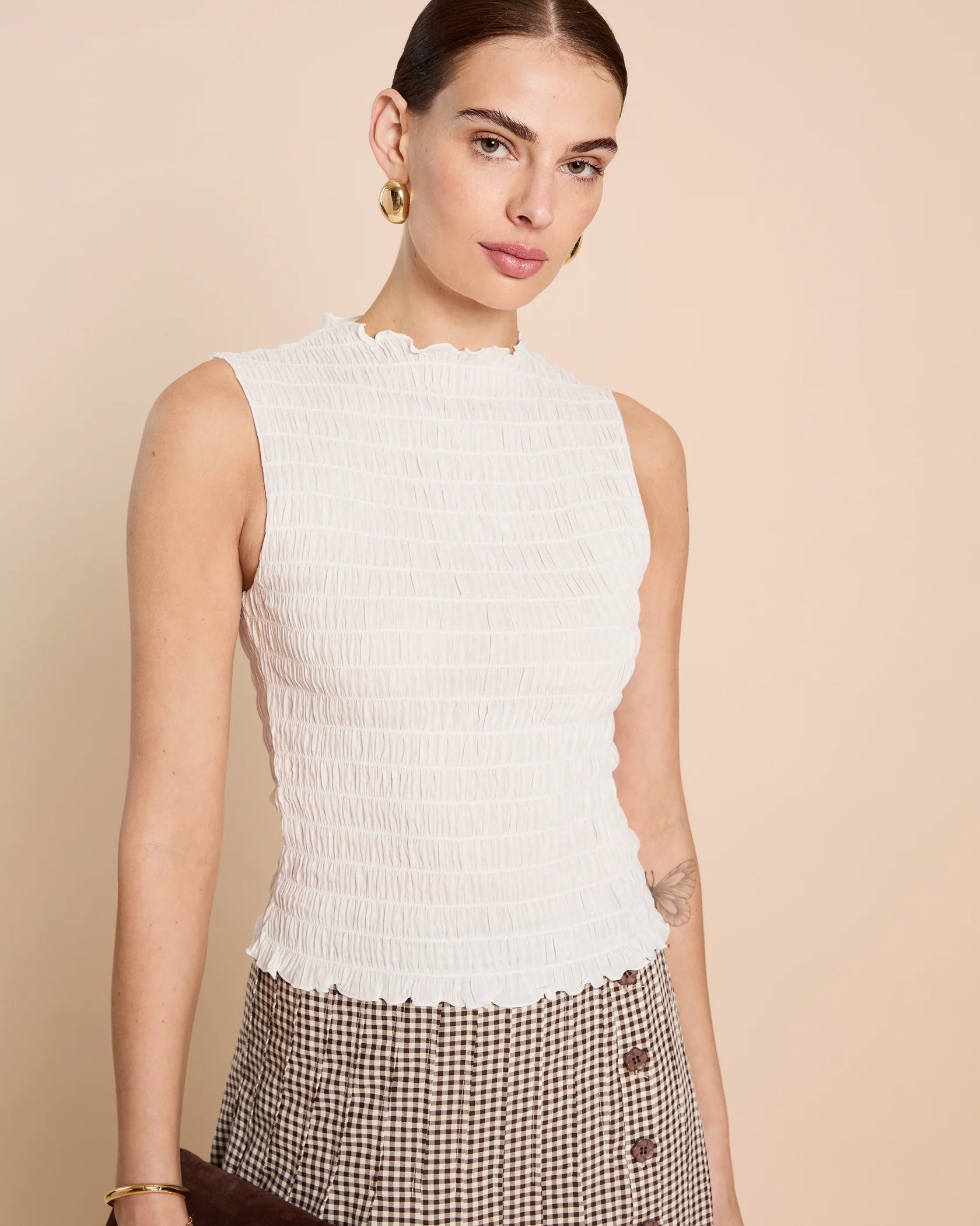 Kourt, Willa Top in White, Member Price is $49