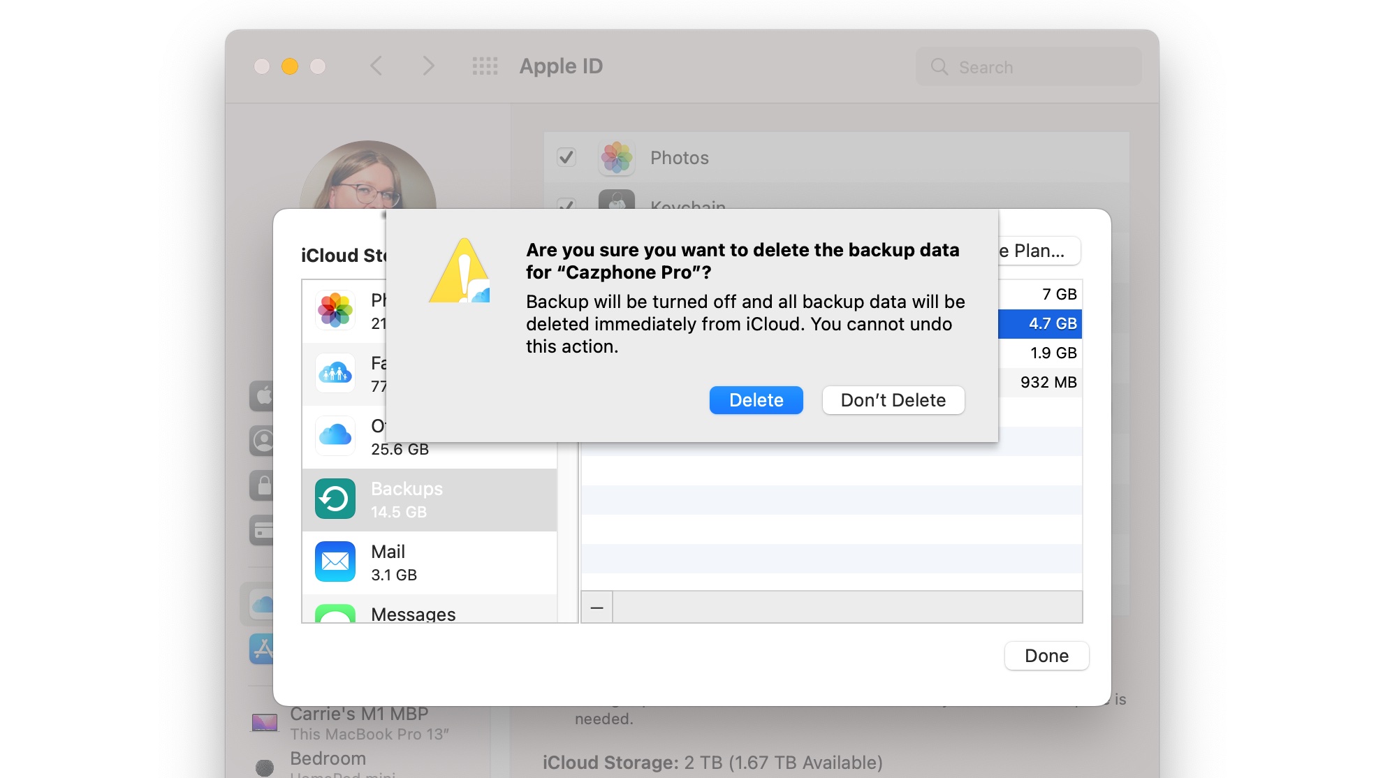 how do i free up space on icloud without deleting photos