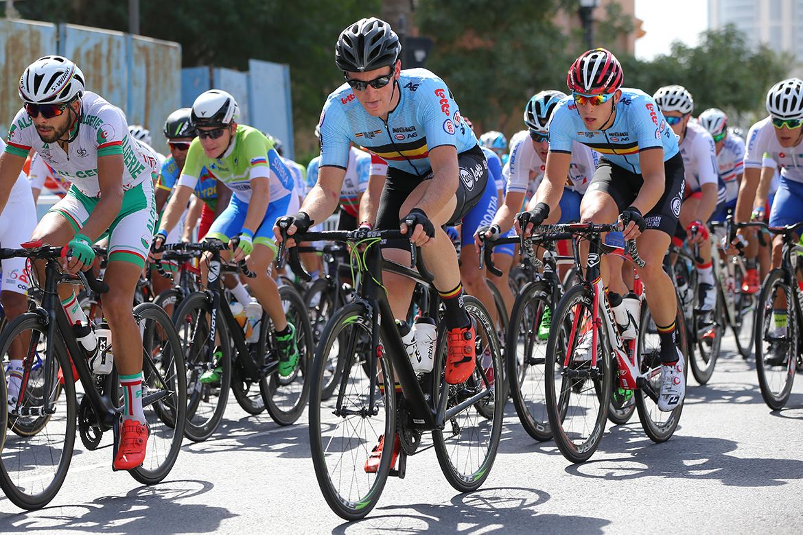 The World Championships U23 men's road race