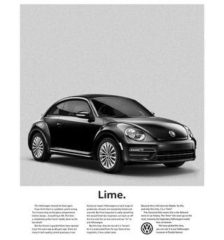 Print adverts: Volkswagen