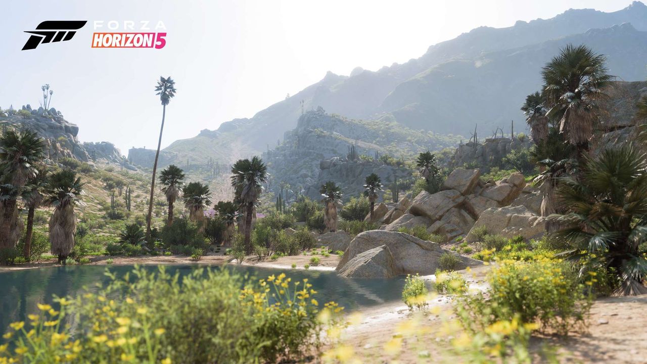 Official screenshot of the Forza Horizon 5 world.