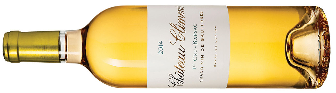 Bottle of Ch&amp;acirc;teau Climens, Premier Grand Cru Class&amp;eacute; Barsac 2014