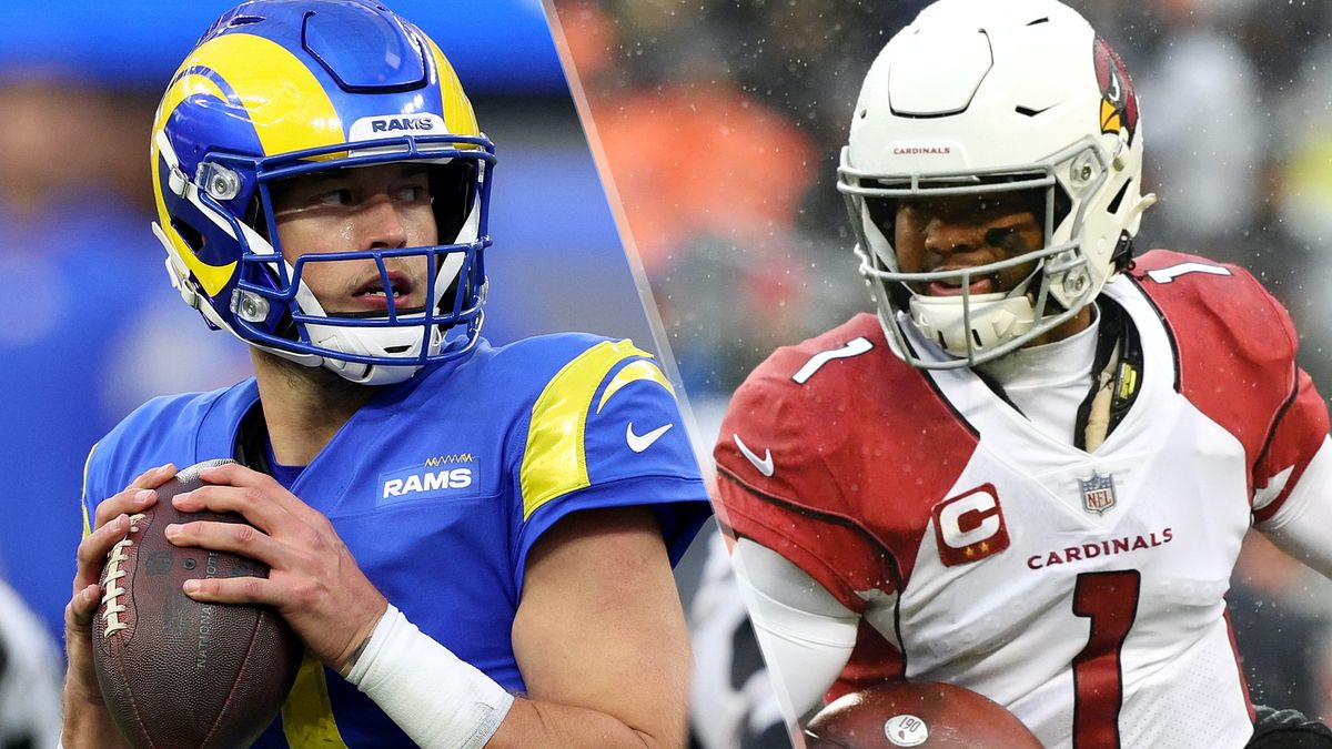 Matthew Stafford and Kyler Murray will face off in the Rams vs Cardinals live stream