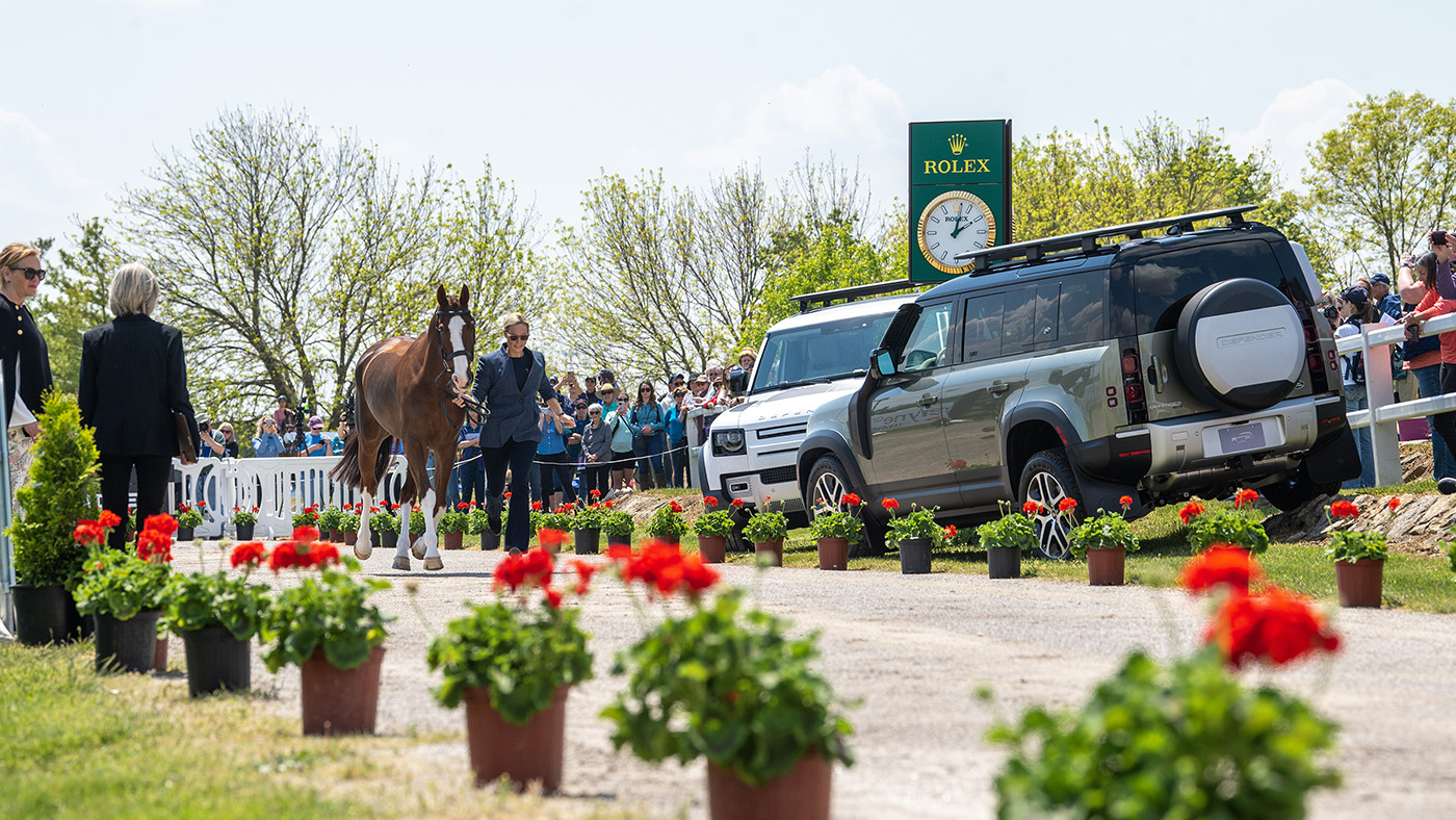 Kentucky Three-Day Event first trot-up: Zara Tindall and Class Affair