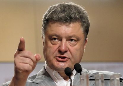 European ally Petro Poroshenko wins Ukrainian election