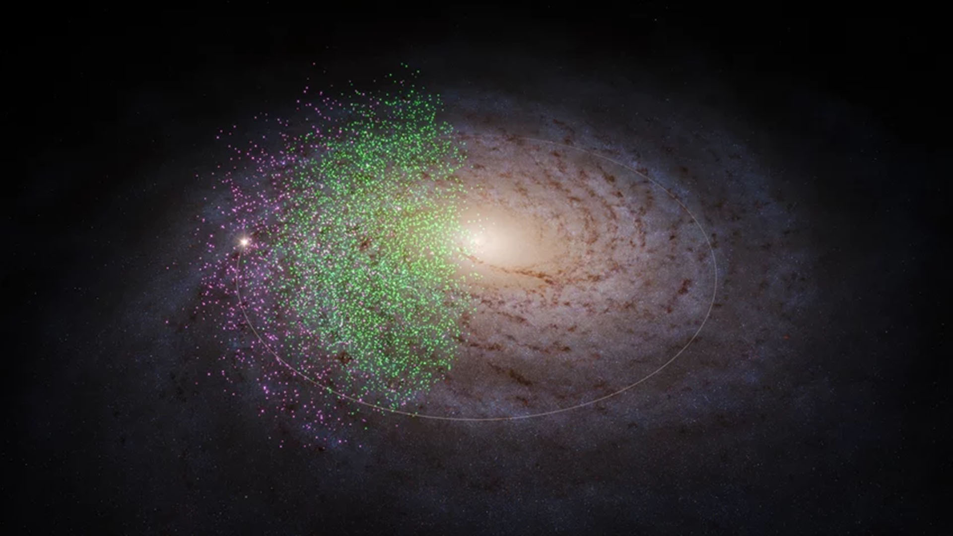  13 billion-year-old 'streams of stars' discovered near Milky Way's center may be earliest building blocks of our galaxy 