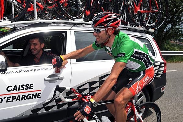 Equipo fenomenal: Valverde has excellent team support from Caisse d'Epargne for the Tour de France.