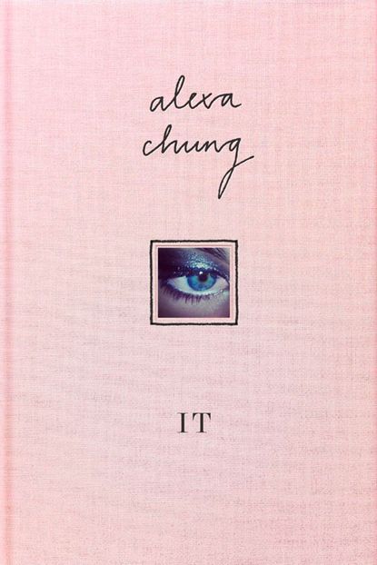 Alexa Chung has unveiled the cover of her debut book
