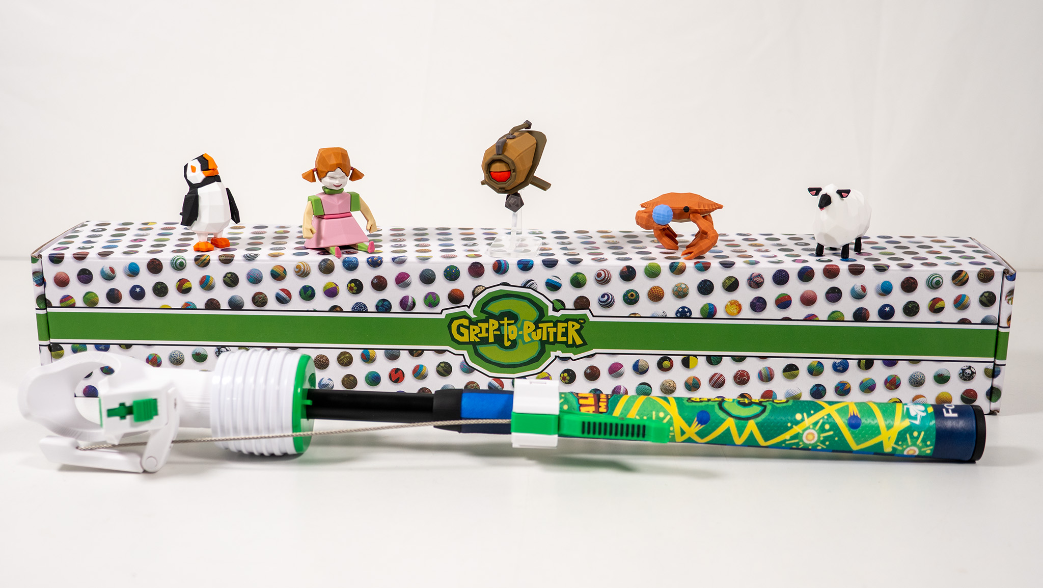 The Grip-to-Putter 3 golf club accessory for the Meta Quest 3 and Quest 3S
