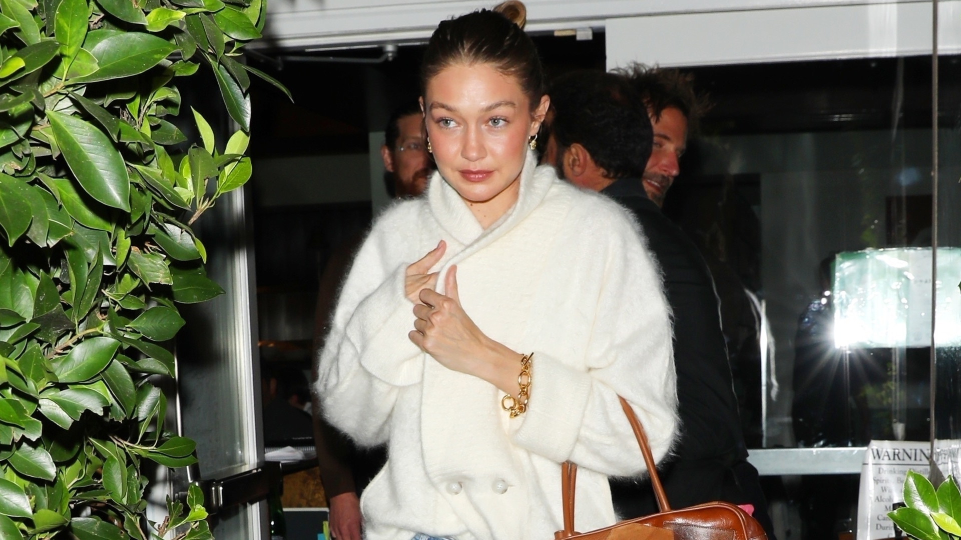 Gigi Hadid joined Bradley Cooper on a cozy date night instead of attending the 2026 golden globes