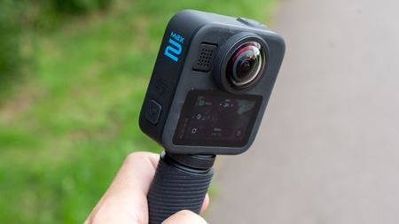 GoPro Max 2 screen visible