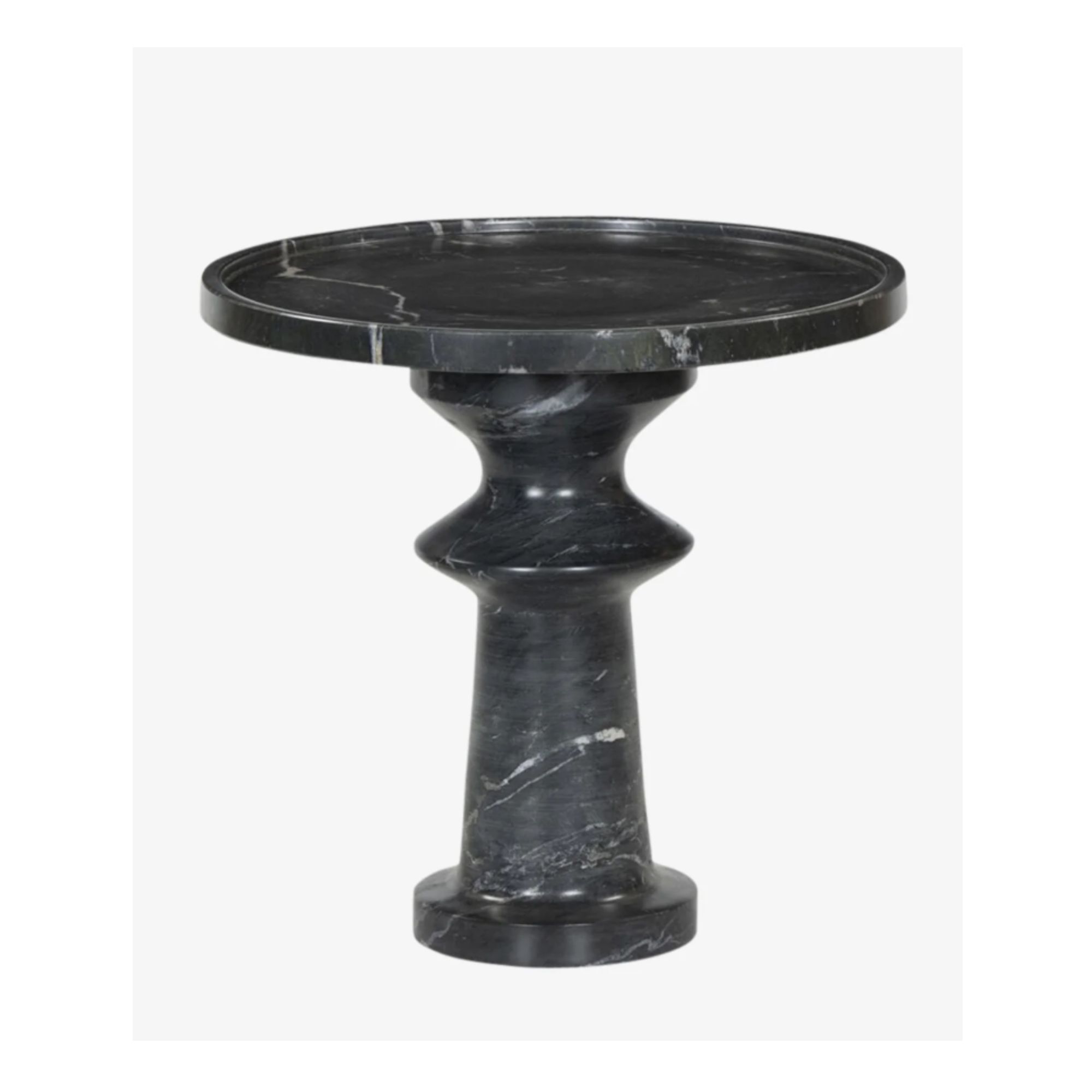 round marble side table 