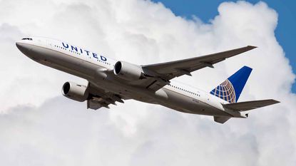 United Airlines flight