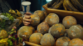 The rotting fruit in Russian Doll.