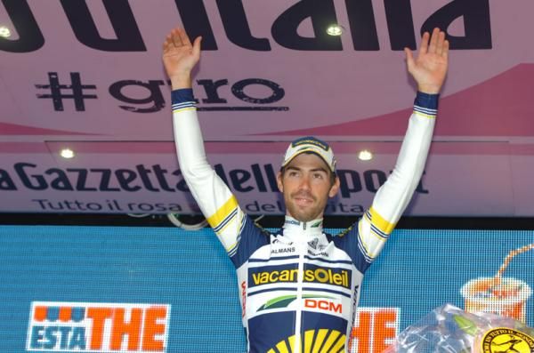 Thomas De Gendt is the first Belgian to finish on a grand tour podium since Johan Bruyneel in the 1995 Vuelta
