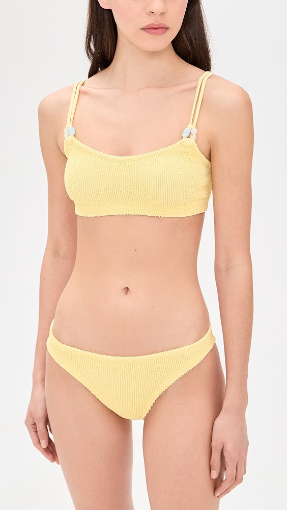 Hunja Ji Kaisi Beaded Bikini Set