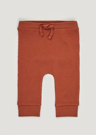 Baby Tan Ribbed Joggers from Matalan's £5 and under baby sale