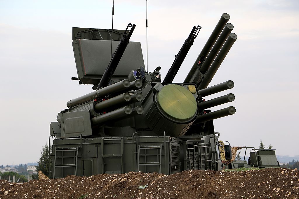 Russian missile defense system in Syria