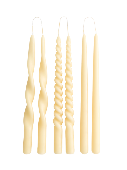 Taper Candles, Set of 6