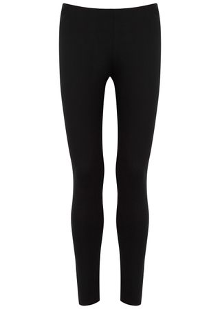 Woolworth Black Stretch-Jersey Leggings