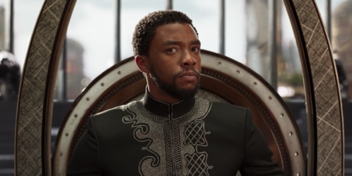 Chadwick Boseman in Black Panther