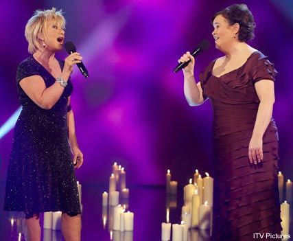 Susan Boyle and Elaine Paige, Celebrity News, Celebrity Photos