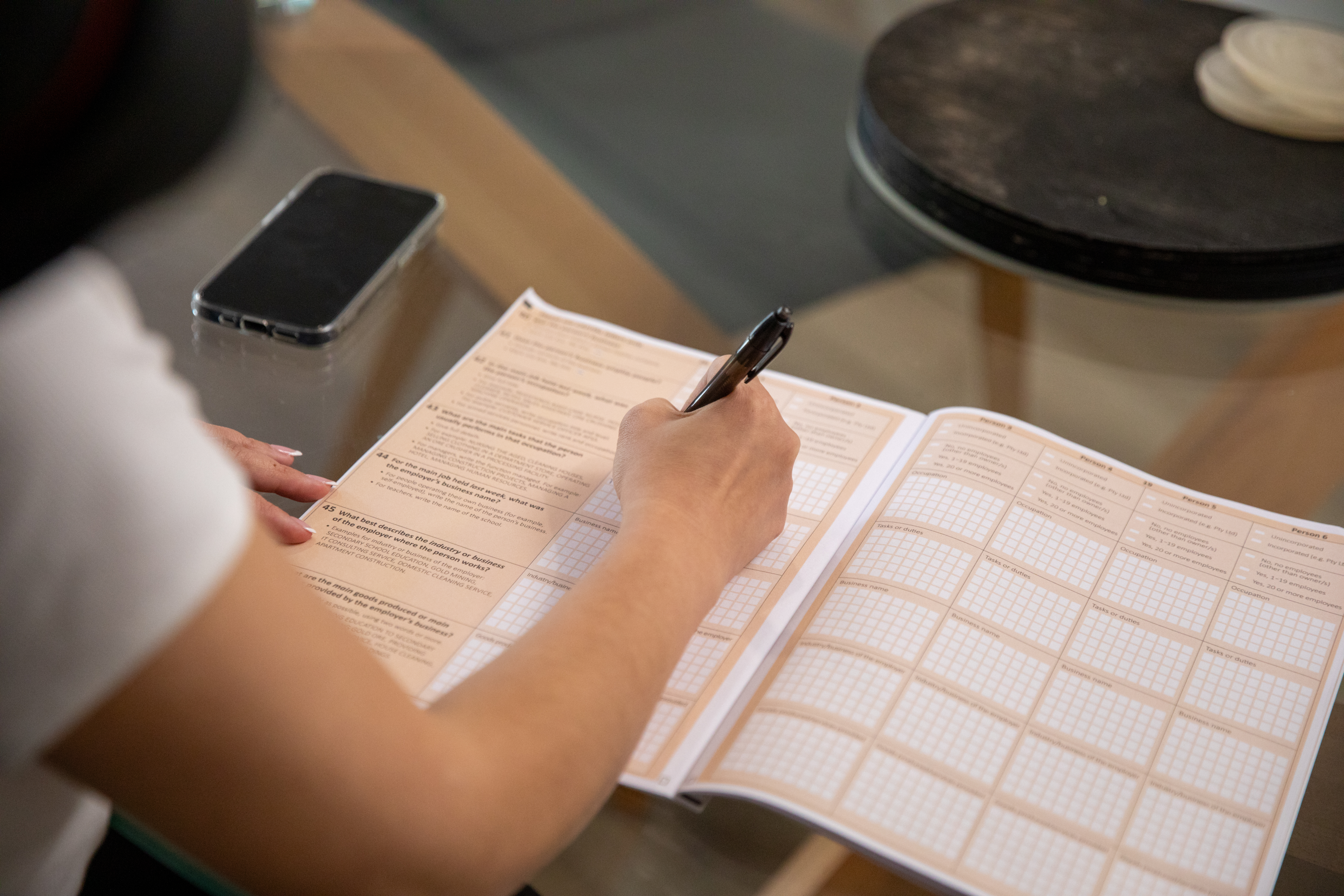 Australian Bureau of Statistics (ABS) Census 2026 paper forms