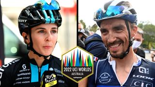 Labous Alaphilippe France Worlds 2022 Getty Images composite