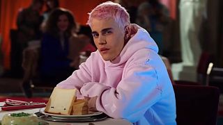 Justin Bieber in the "Yummy" music video.