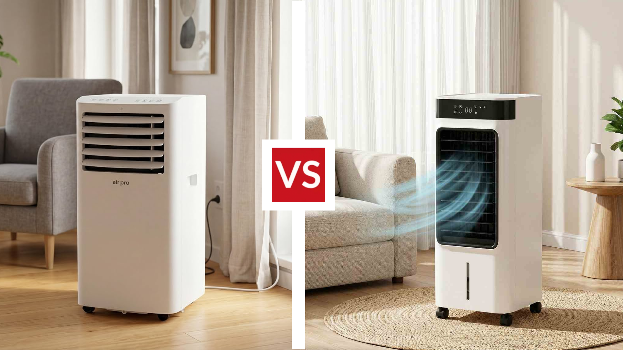 Air con vs air cooler