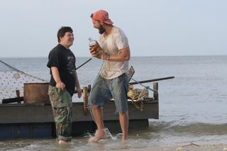 Shia LaBeouf and Zak Gottsagen in 'The Peanut Butter Falcon'