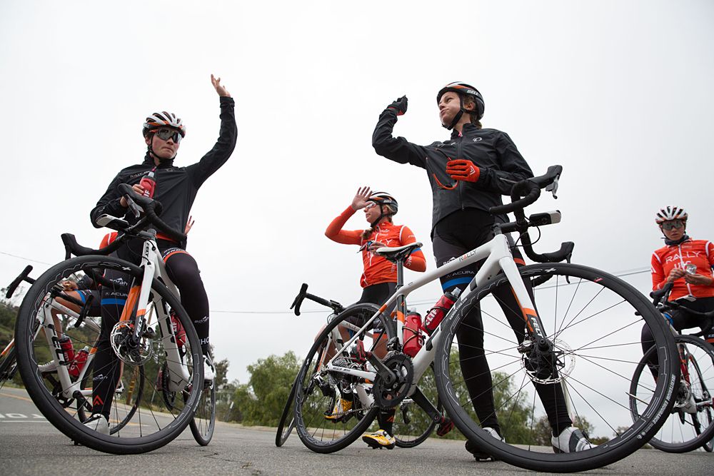 Rally UHC Cycling meet for a mini-camp in California to kick off the 2019 season