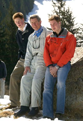 Prince Harry, Prince Charles and Prince William's Family Holiday