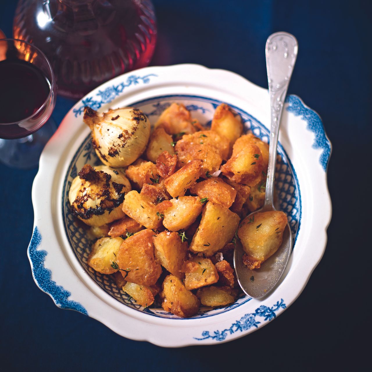 Mini Roasties with thyme and garlic