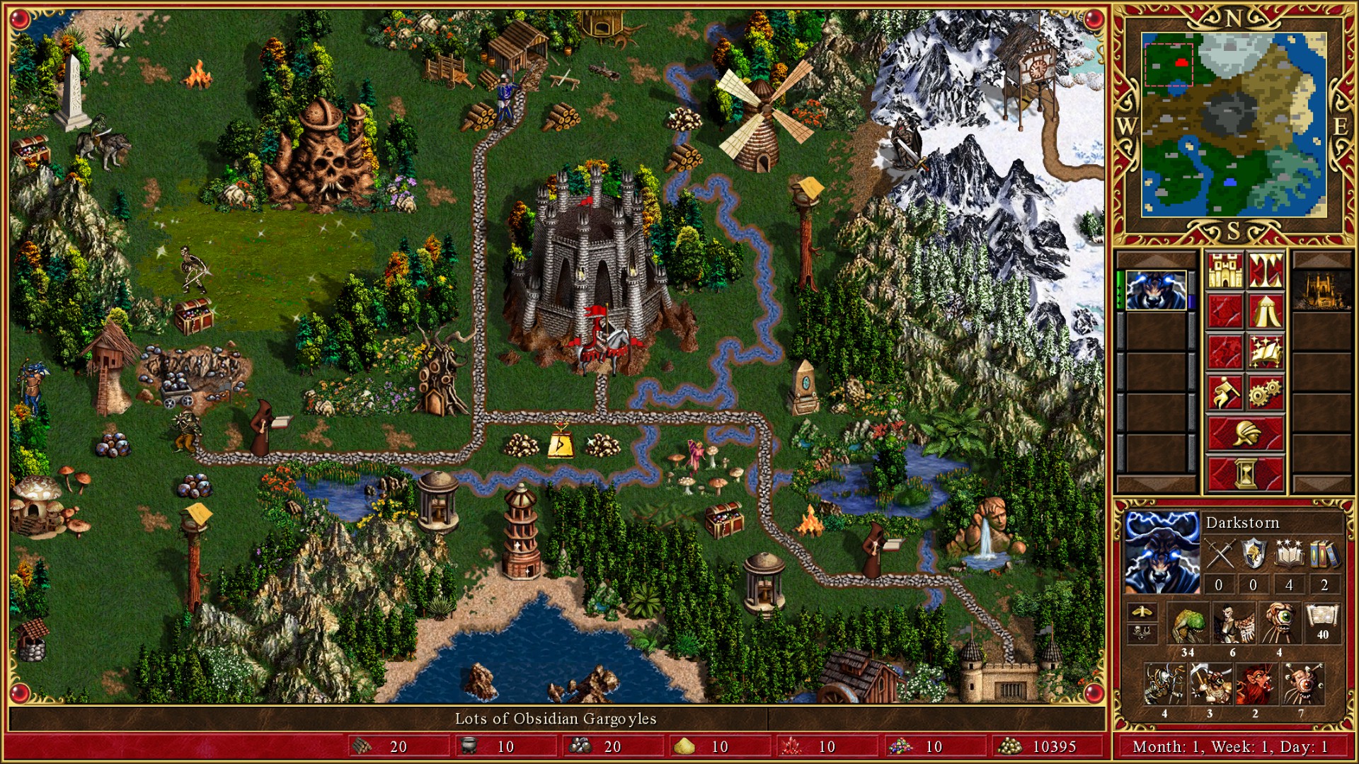 Heroes 3 screenshot