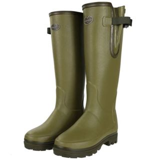 WOMEN'S LE CHAMEAU VIERZONORD NEOPRENE LINED TALL WELLINGTON BOOTS