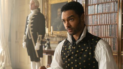 REGÉ-JEAN PAGE as SIMON BASSET in episode 108 of BRIDGERTON