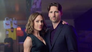 Nikki DeLoach, Andrew Walker in Curious Caterer: Forbidden Fruit