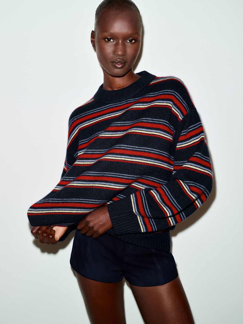 Cove Cashmere Oversized Crew