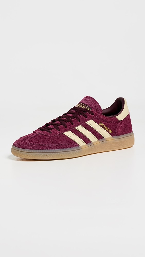 Handball Spezial Sneakers - Maroon/warm Vanilla/gold Met
